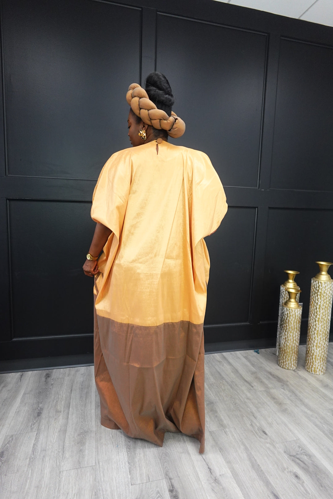 Two Toned Dry Silk Bubu