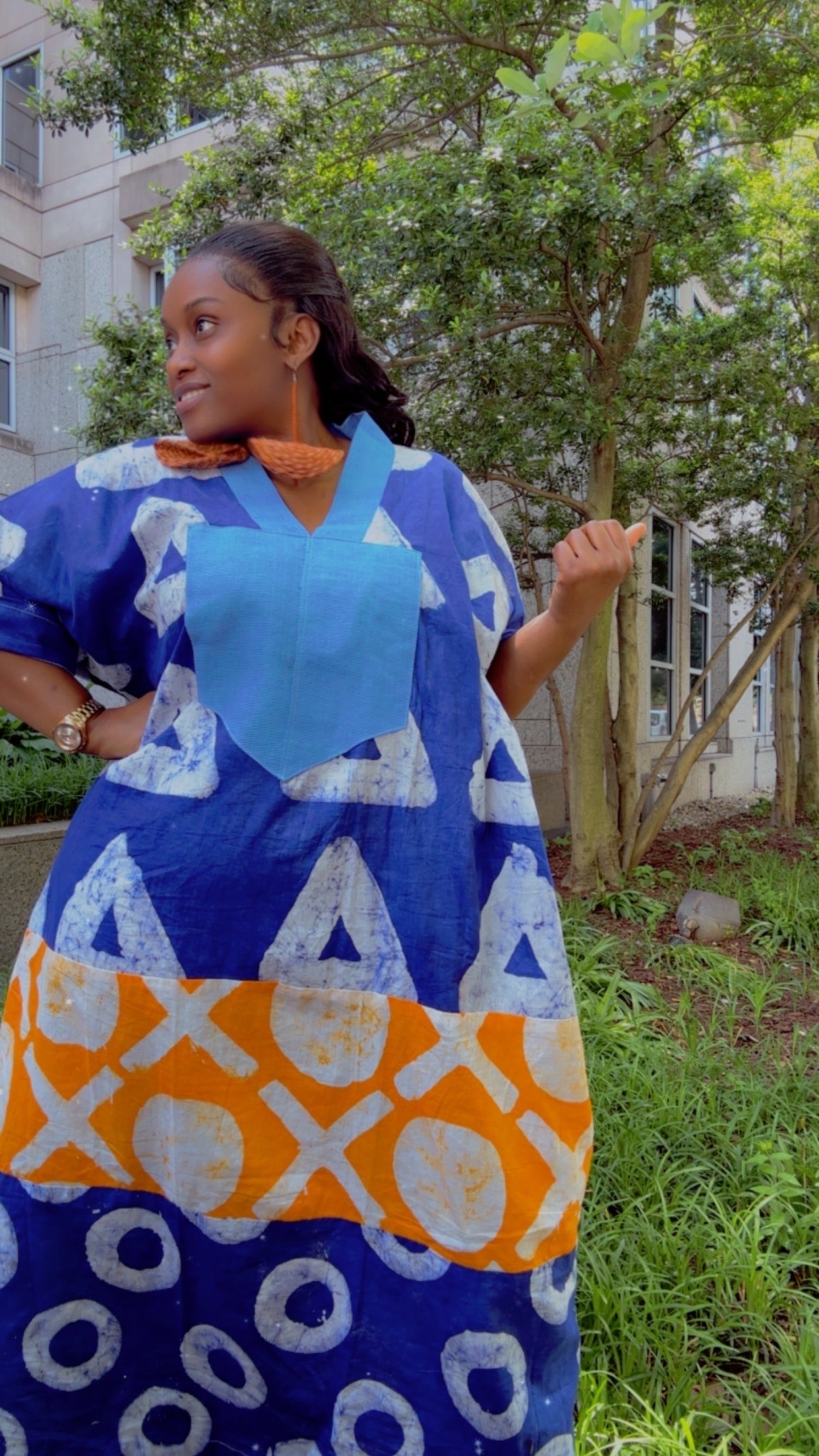 Midi Oversized Kaftan