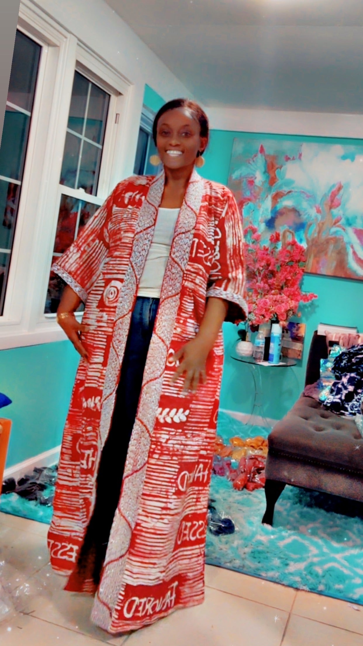 Jeweled Kimono (Full Length)