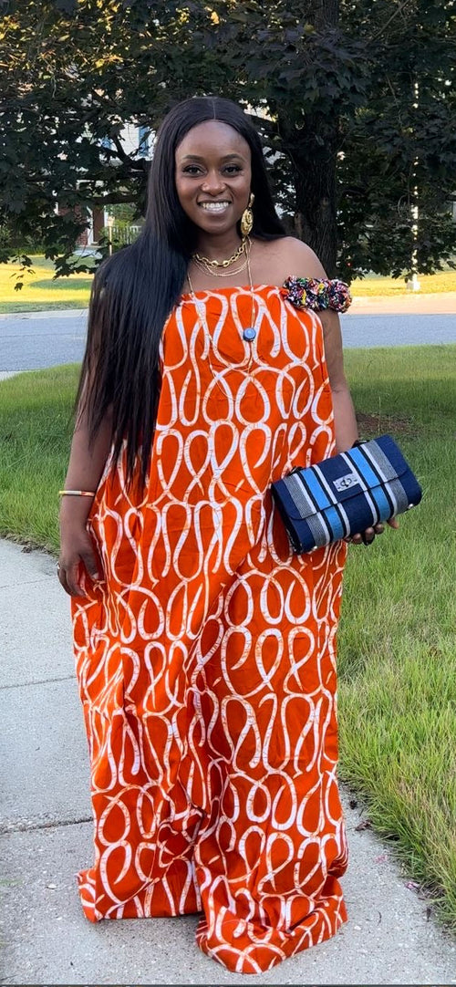 Ankara Maxi Dress