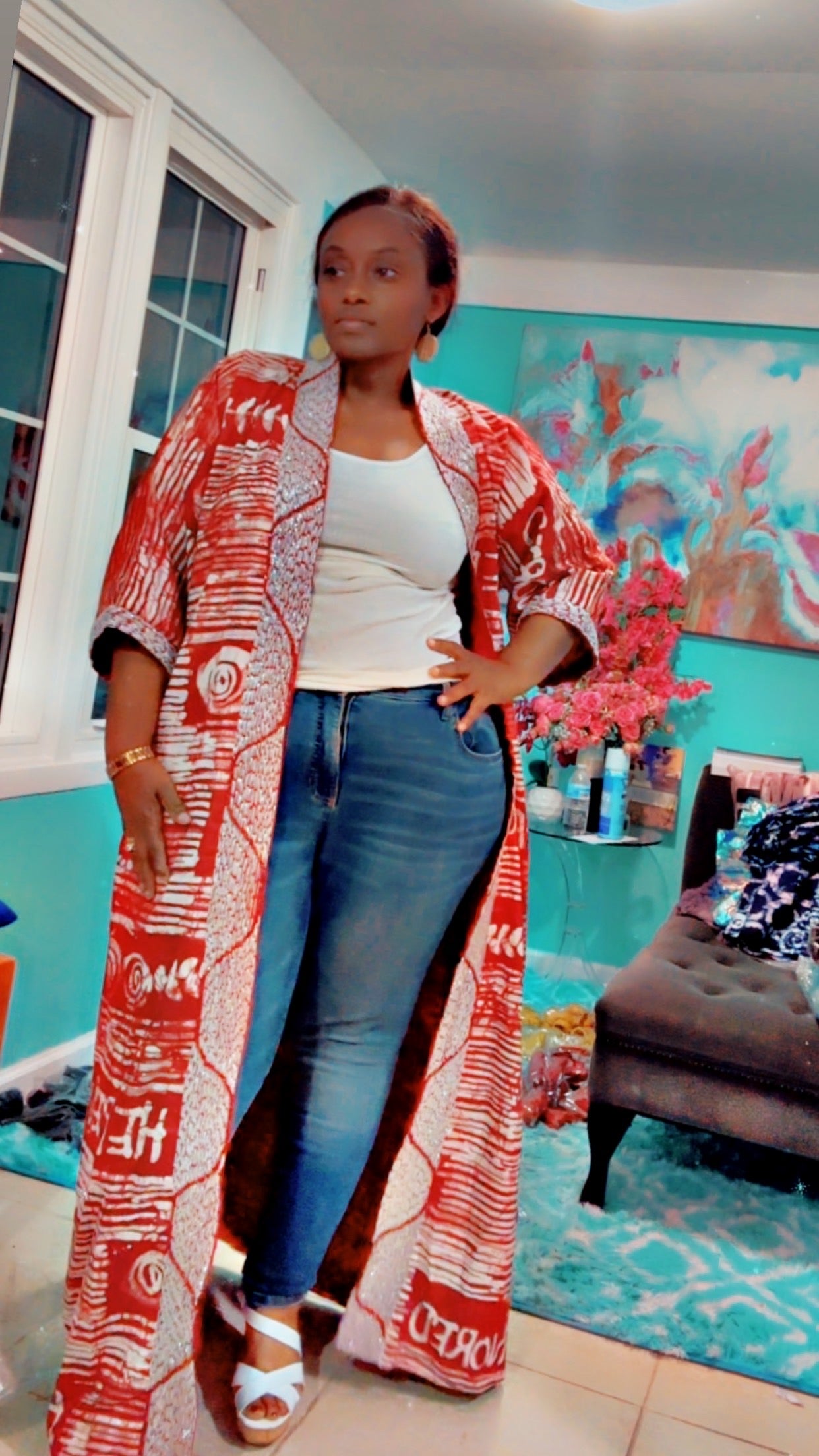Jeweled Kimono (Full Length)